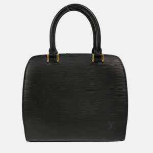 Louis Vuitton Black Epi Leather Pont Neuf Handbag