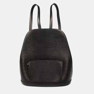 Louis Vuitton Black Epi Leather Gobelins Backpack