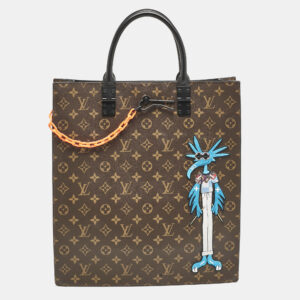 Louis Vuitton Moogram Canvas Cartoon LV Friends Sac Plat Bag