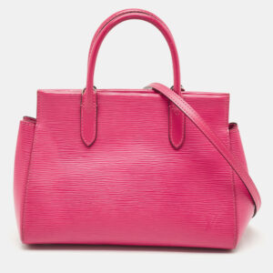 Coach Silver Leather Poppy Glam Tote
