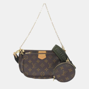 Louis Vuitton Brown Monogram Canvas Multi Pochette Accessoires Shoulder Bag