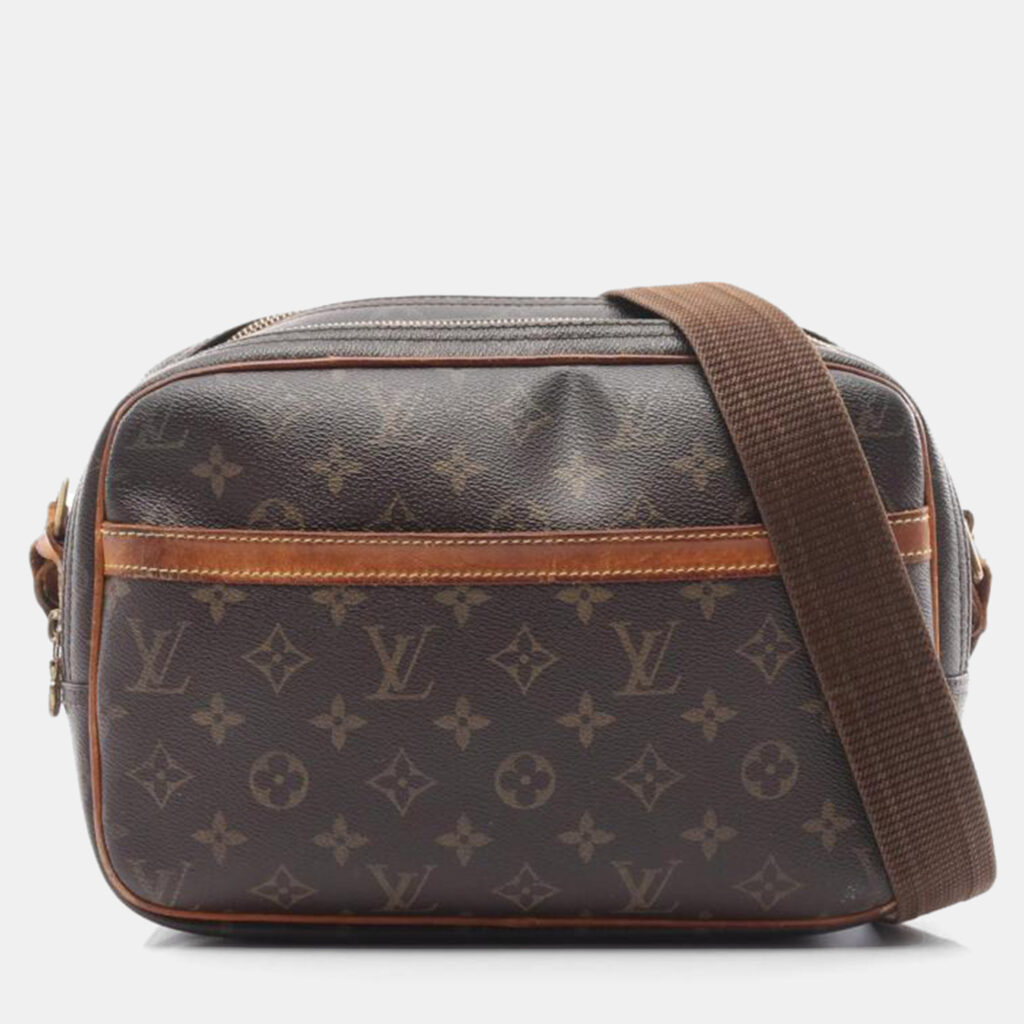 Louis Vuitton Brown Monogram Canvas Reporter PM Shoulder Bag