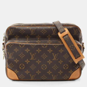 Louis Vuitton Brown Monogram Canvas Nile Shoulder Bag