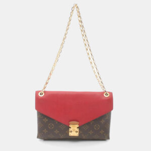 Louis Vuitton Brown Monogram Canvas Deauville Vanity Handbag