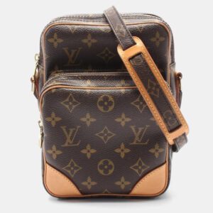 Louis Vuitton Brown Monogram Canvas Amazon Shoulder Bag