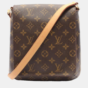 Louis Vuitton Brown Monogram Canvas Musette Salsa Crossbody Bag