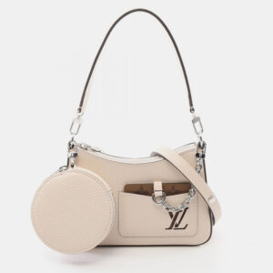 Louis Vuitton Beige Epi Quartz LV Marellini Shoulder Bag