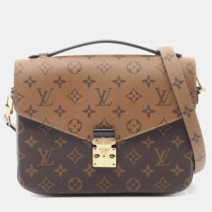 Louis Vuitton Monogram Reverse Pochette Metis MM Crossbody Bag