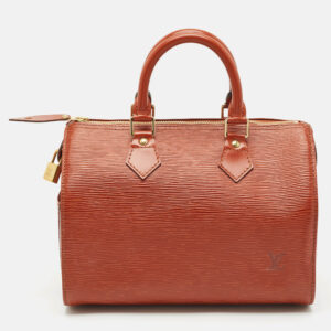 Louis Vuitton Cipango Gold Epi Leather Speedy 25 Bag