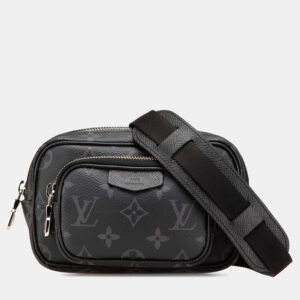 Louis Vuitton Black Monogram Eclipse Taigarama Outdoor Pouch
