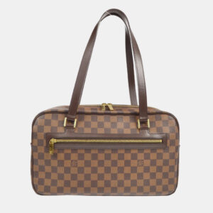 Louis Vuitton Brown Damier Ebene Canvas Cite GM Handbag