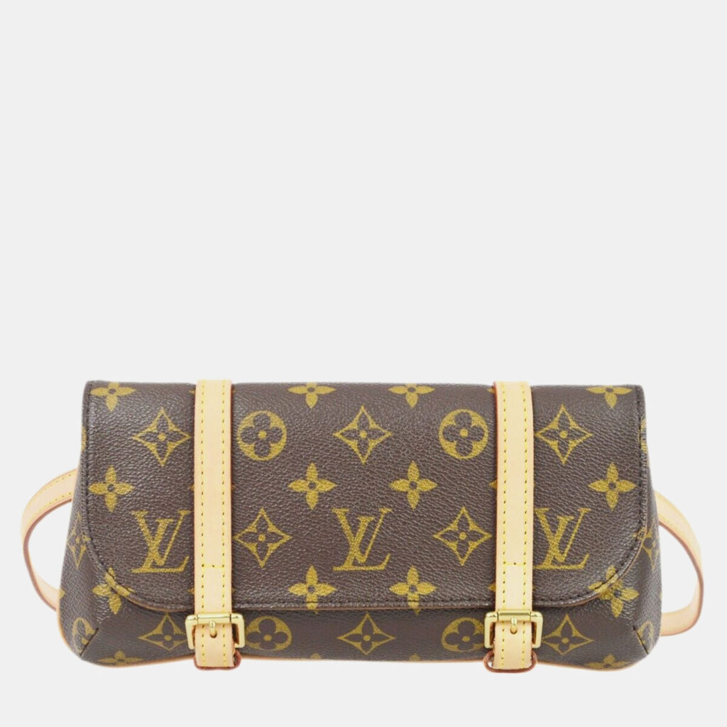 Louis Vuitton Brown Monogram Canvas Pochette Marelle Bum Bag