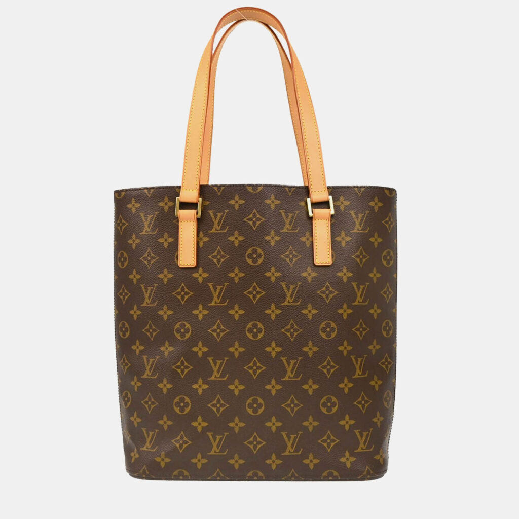 luxury-women-louis-vuitton-used-handbags-p1155505-009 Louis Vuitton Brown Monogram Canvas Vavin GM Tote Bag
