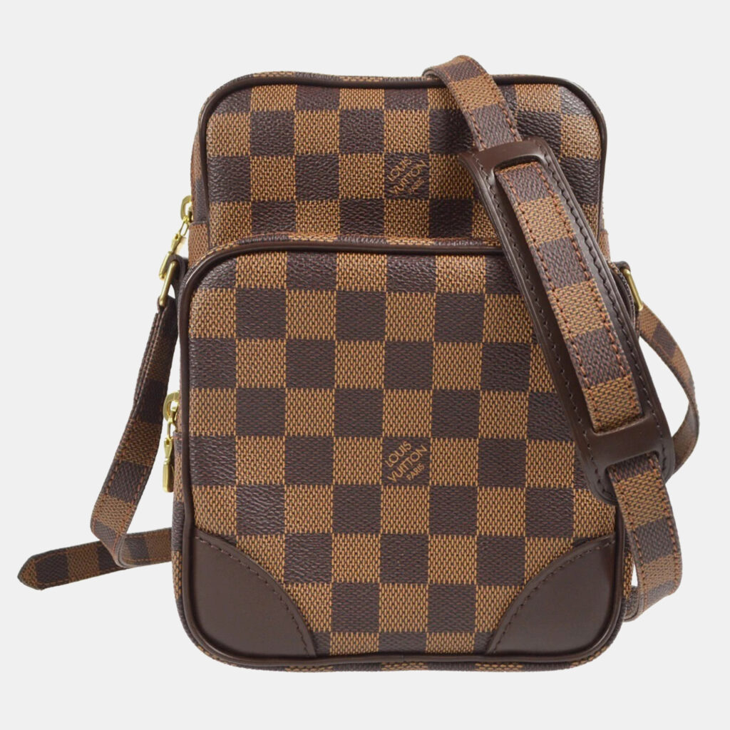 Louis Vuitton Brown Damier Ebene Amazon Crossbody Bag