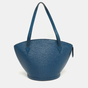 Louis Vuitton Blue Epi Leather Saint Jacques GM Bag