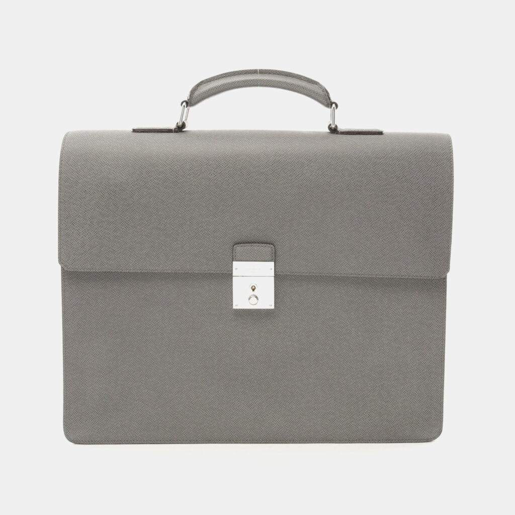 luxury-women-louis-vuitton-used-handbags-p1157017-011 Louis Vuitton Gracie Taiga Leather Neo Robusto Briefcase