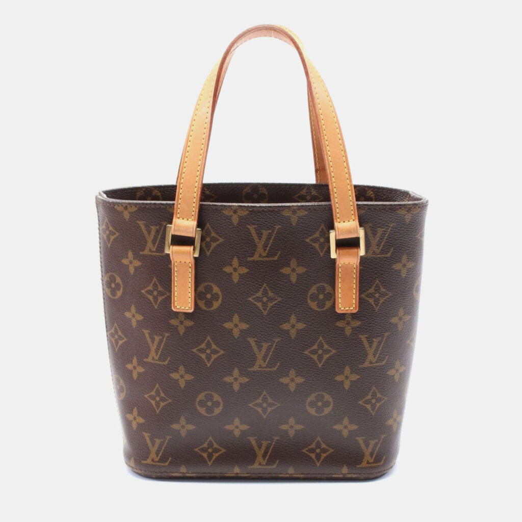 luxury-women-louis-vuitton-used-handbags-p1157061-005 Louis Vuitton Brown Monogram Vavin PM Tote Bag