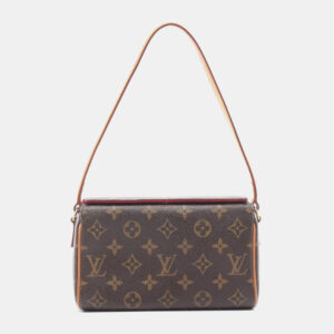 Louis Vuitton Brown Monogram Canvas Recital Shoulder Bag