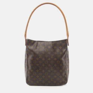 Louis Vuitton Brown Monogram Canvas Looping MM Shoulder Bag
