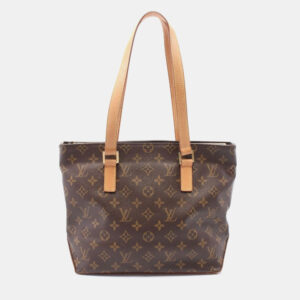 Louis Vuitton Brown Monogram Canvas Cabas Piano Tote Bag