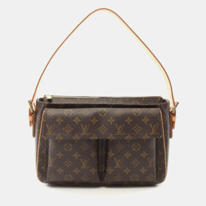 Louis Vuitton Brown Monogram Canvas Vivacite GM Shoulder Bag