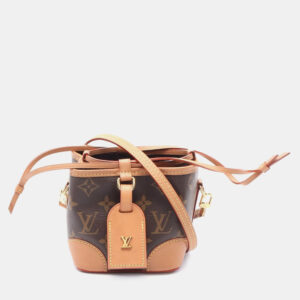 Louis Vuitton Brown Monogram Canvas Noe Shoulder Bag