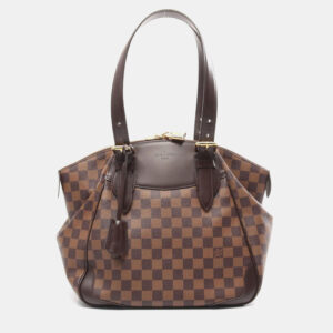 Louis Vuitton Brown Damier Ebene Canvas MM Verona Shoulder Bag