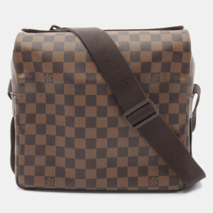 Louis Vuitton Brown Damier Ebene Canvas Naviglio Shoulder Bag