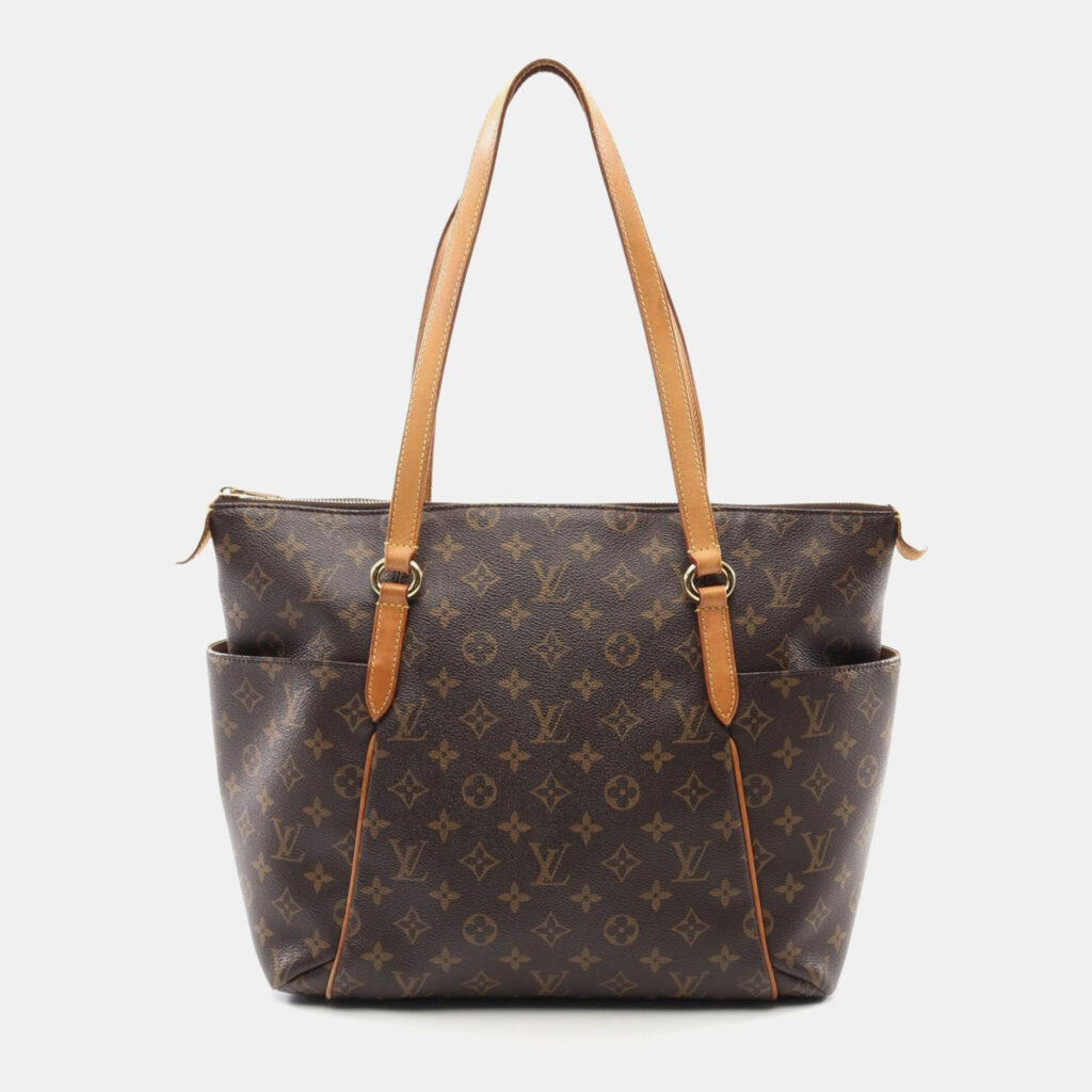 luxury-women-louis-vuitton-used-handbags-p1157211-003 Louis Vuitton Totally Mm Tote Shoulder Bag Monogram Leather Brown