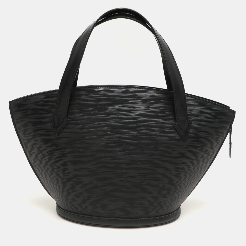 luxury-women-louis-vuitton-used-handbags-p1157241-016 Louis Vuitton Black Epi Leather Saint Jacques PM Bag