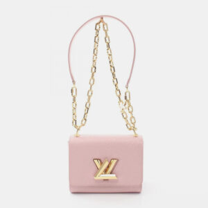 Louis Vuitton Pink Epi Leather Twist PM Shoulder Bag