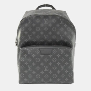 Louis Vuitton Black Monogram Eclipse Canvas Backpack