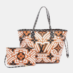 Louis Vuitton Limited Edition Crafty Monogram Giant MM Neverfull MM Tote Bag