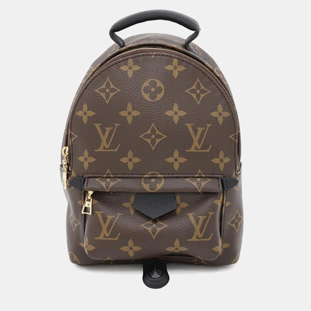 luxury-women-louis-vuitton-used-handbags-p1157752-007 Louis Vuitton Palm Springs Backpack Noir Monogram Size Mini