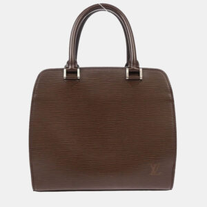 Louis Vuitton Brown Epi Leather Pont Neuf Handbag