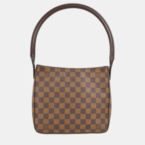 Louis Vuitton Damier Ebene Canvas Looping MM Handbag