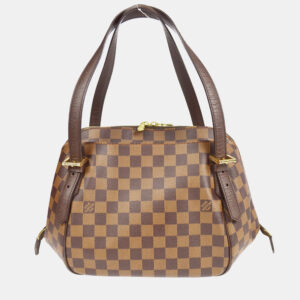 Louis Vuitton Damier Ebene Canvas Belem MM Handbag