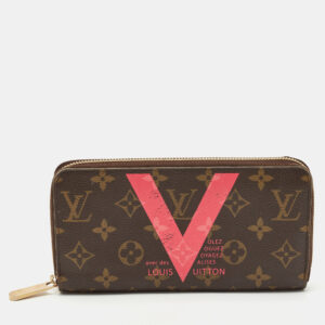 Louis Vuitton Monogram Canvas V Zippy Wallet