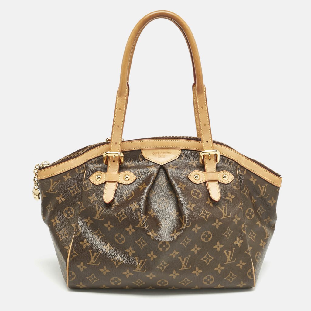 luxury-women-louis-vuitton-used-handbags-p1160807-022 Louis Vuitton Monogram Canvas Tivoli GM Bag