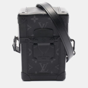 Louis Vuitton Black Monogram Eclipse Vertical Trunk Wearable Wallet