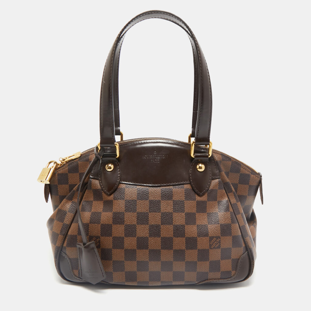 luxury-women-louis-vuitton-used-handbags-p1161037-014 Louis Vuitton Damier Ebene Canvas Verona PM Bag