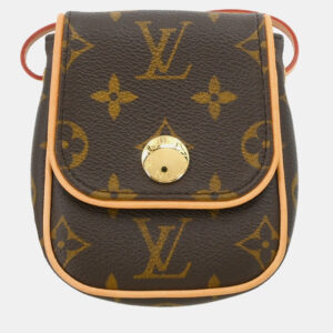 Louis Vuitton Brown Monogram Canvas Tulum Pochette Shoulder Bag