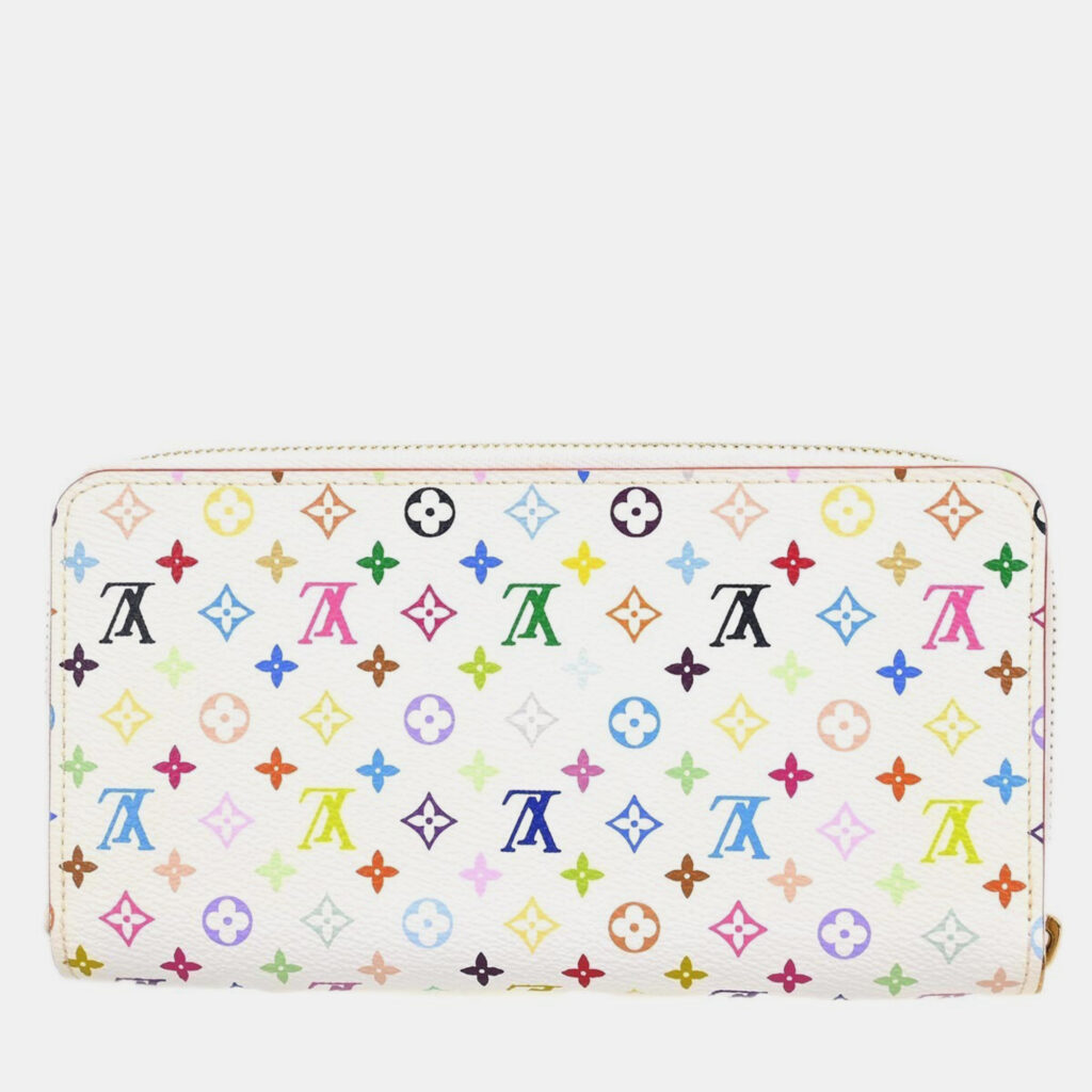 luxury-women-louis-vuitton-used-handbags-p1161951-007 Louis Vuitton Multicolor Zippy Wallet