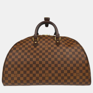 Louis Vuitton Brown Damier Ebene Canvas Rivera GM Duffle Bag