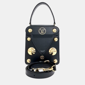 Louis Vuitton Black Leather S Lock XL bag