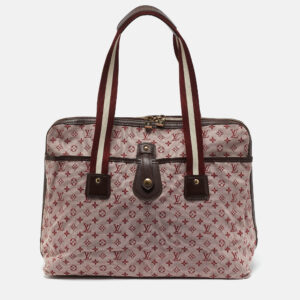 Louis Vuitton Cherry Monogram Mini Lin Canvas Sac Mary Kate Bag