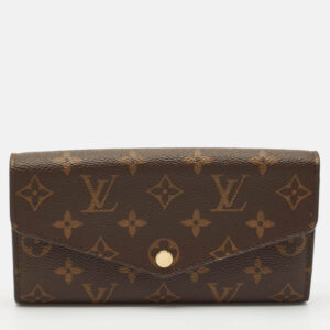 Louis Vuitton Monogram Canvas Sarah Wallet