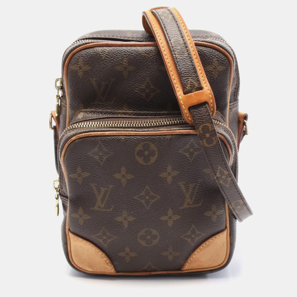 luxury-women-louis-vuitton-used-handbags-p1164023-004 Louis Vuitton Brown Monogram Amazon Crossbody Shoulder Bag