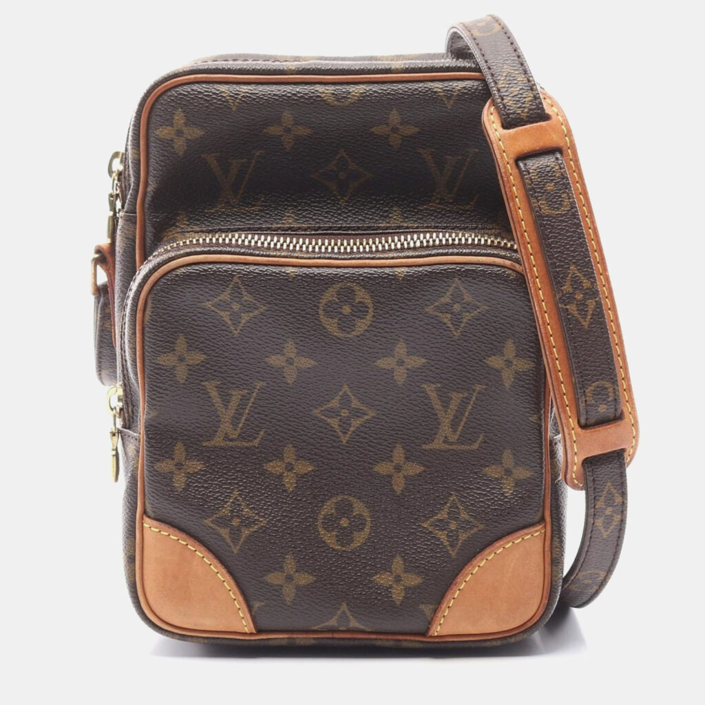 luxury-women-louis-vuitton-used-handbags-p1164029-005 Louis Vuitton Brown Monogram Canvas Amazon Shoulder Bag
