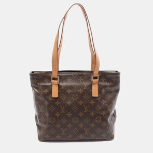Louis Vuitton Brown Monogram Canvas Cabas Piano Shoulder Bag